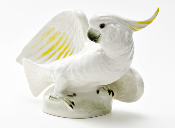 Sculpture Cockatoo Yellow-crested