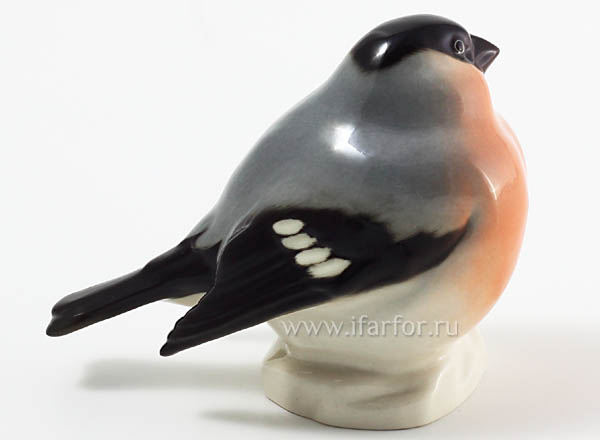 Sculpture Bullfinch (big size) Bullfinch