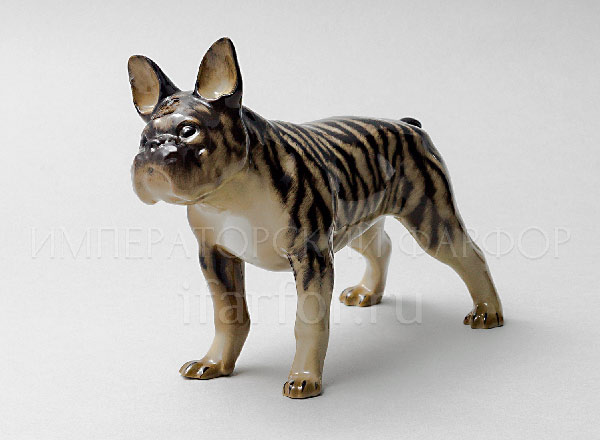 Sculpture French Bulldog Beige