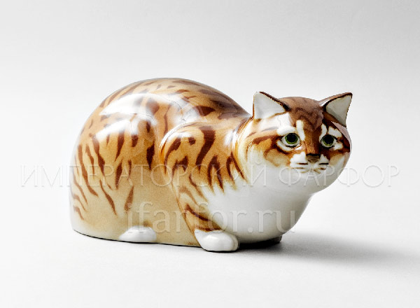 Sculpture Murzik cat Rus