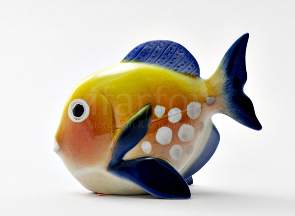 Sculpture Butterfly fish Spotty