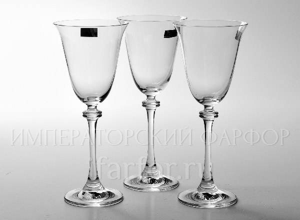 Goblets set for wine Transparent 6/6 ALEXANDRA