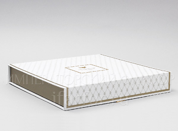 Gift wrapping for plates 275mm White Magnet Box