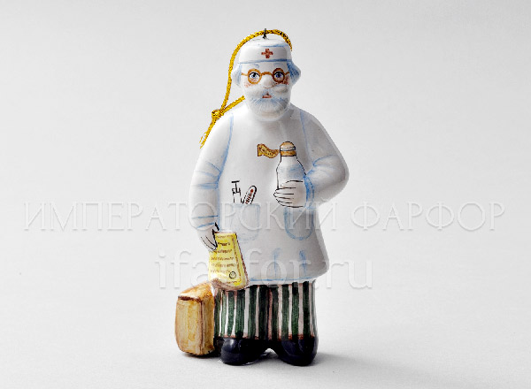 Елочная игрушка Айболит