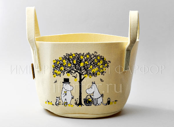 Корзина для хранения Яблоки Arabia MOOMIN