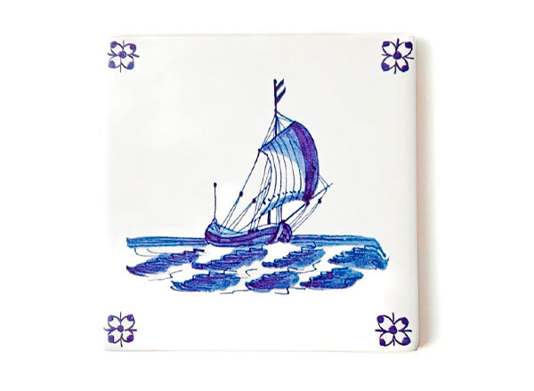 Tile Dutch. Sailboat 5 