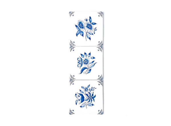 Set of tiles Dutch. Flowers 5 