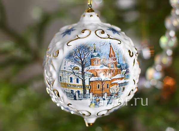 Елочная игрушка Шар Ярославль