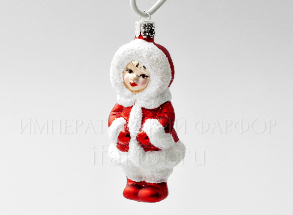 Елочная игрушка Снегурочка