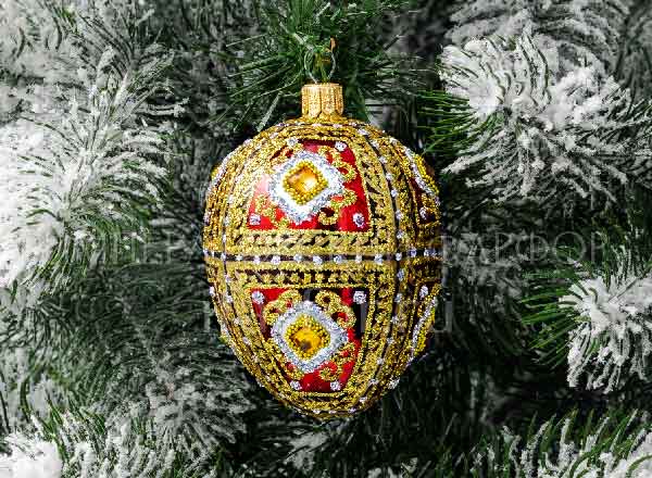 Christmas tree toy Faberge Egg Faberge Egg Royal Medium