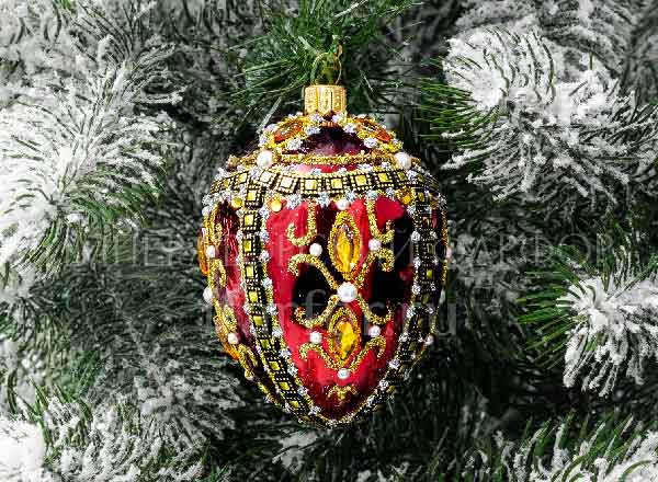 Christmas tree toy Faberge Egg Faberge Egg Royal Medium