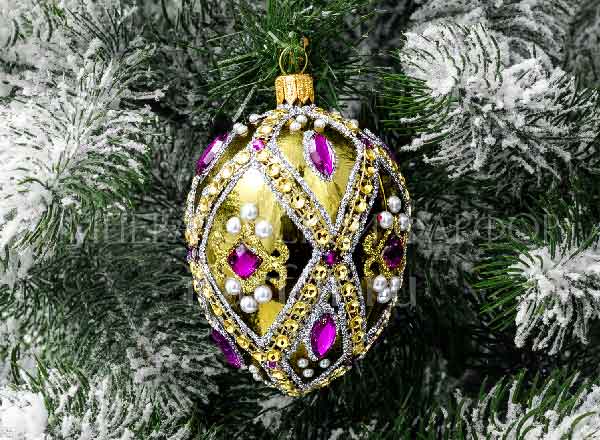 Christmas tree toy Faberge Egg Faberge Egg Royal Medium