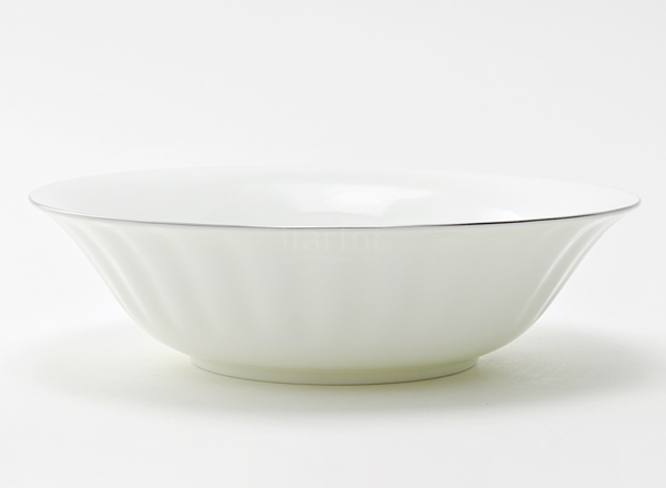 Salad bowl Platinum ribbon Bliss