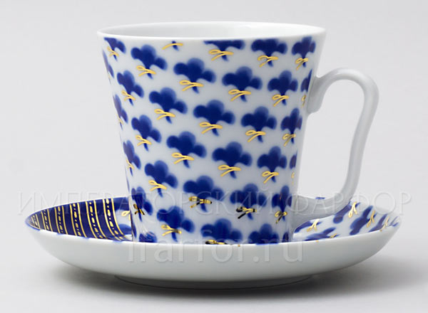 Mug and saucer tea Okinawa Leningrad 2