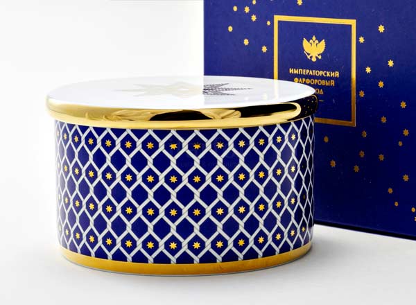 Шкатулка в подарочной коробке Индиго Идиллия