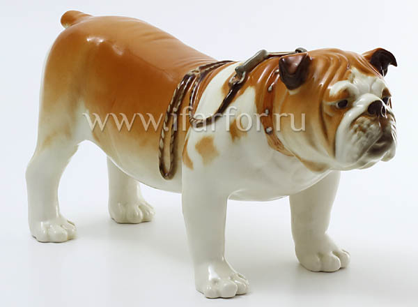 Sculpture English bulldog Indefined
