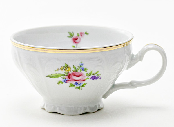 Cup tea Bernadotte Meissen bouquet Bernadotte