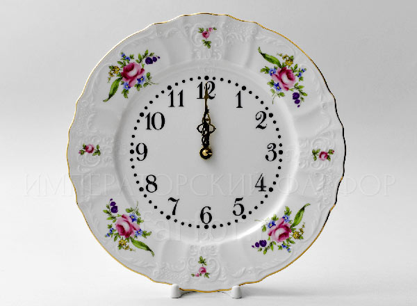 Clock round Bernadotte Wild flower Bernadotte