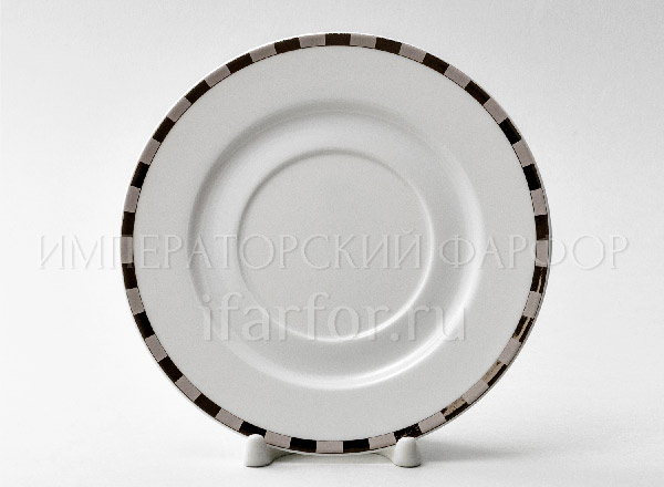 Saucer tea Platinum plates Opal