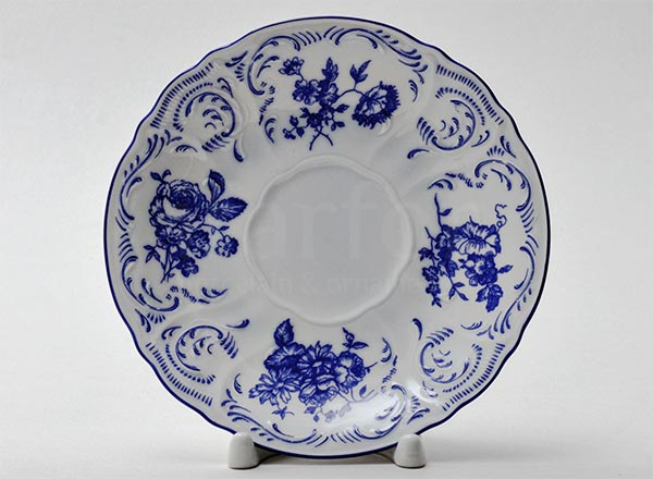 Saucer tea Bernadotte Blue Roses Bernadotte cask