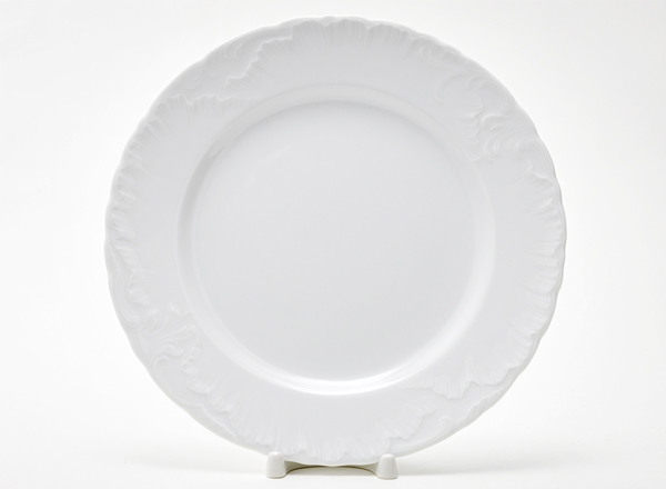 Plate shallow Rococo