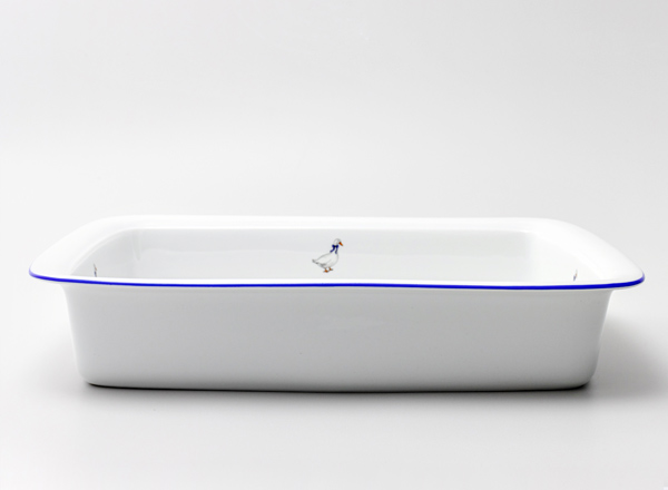 Dish for baking rectangular Geese Benedikt Ribby