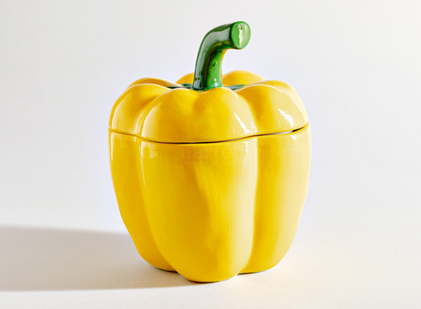 baking dish second grade Pepper yellow Repast