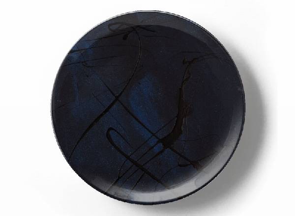 Decorative plate Greg Van Dyke Dark composition 1
