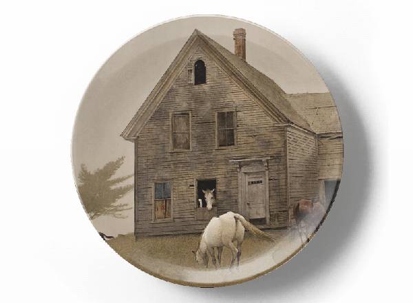 Decorative plate Wyeth Andrew Open House