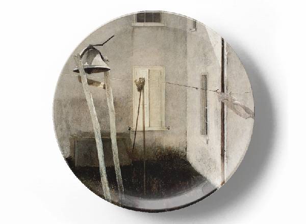 Decorative plate Wyeth Andrew Slight Breeze