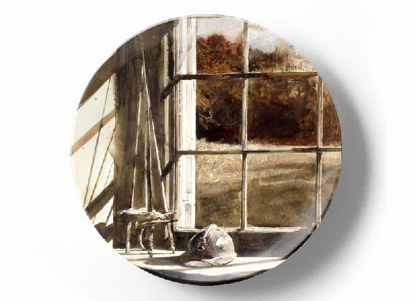 Decorative plate Wyeth Andrew Скрещенные шпаги